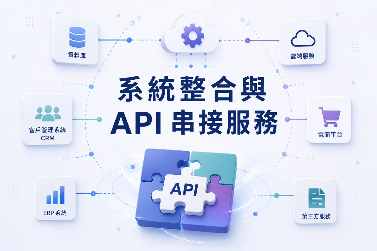 系統整合與 API 串接服務
